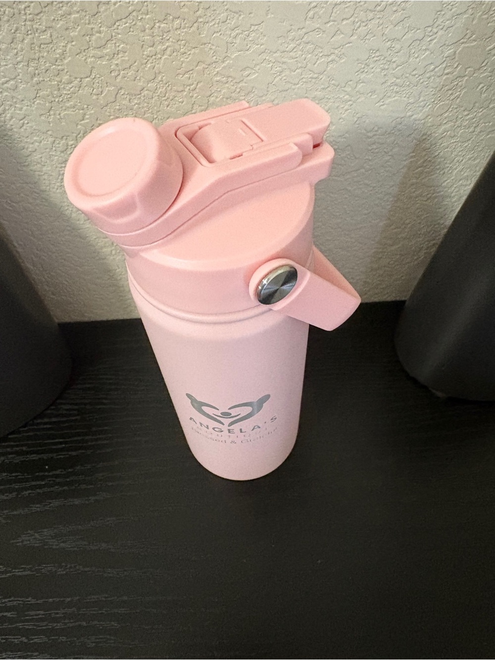 Pink Insulated Water Bottle - Picture 2 of 5